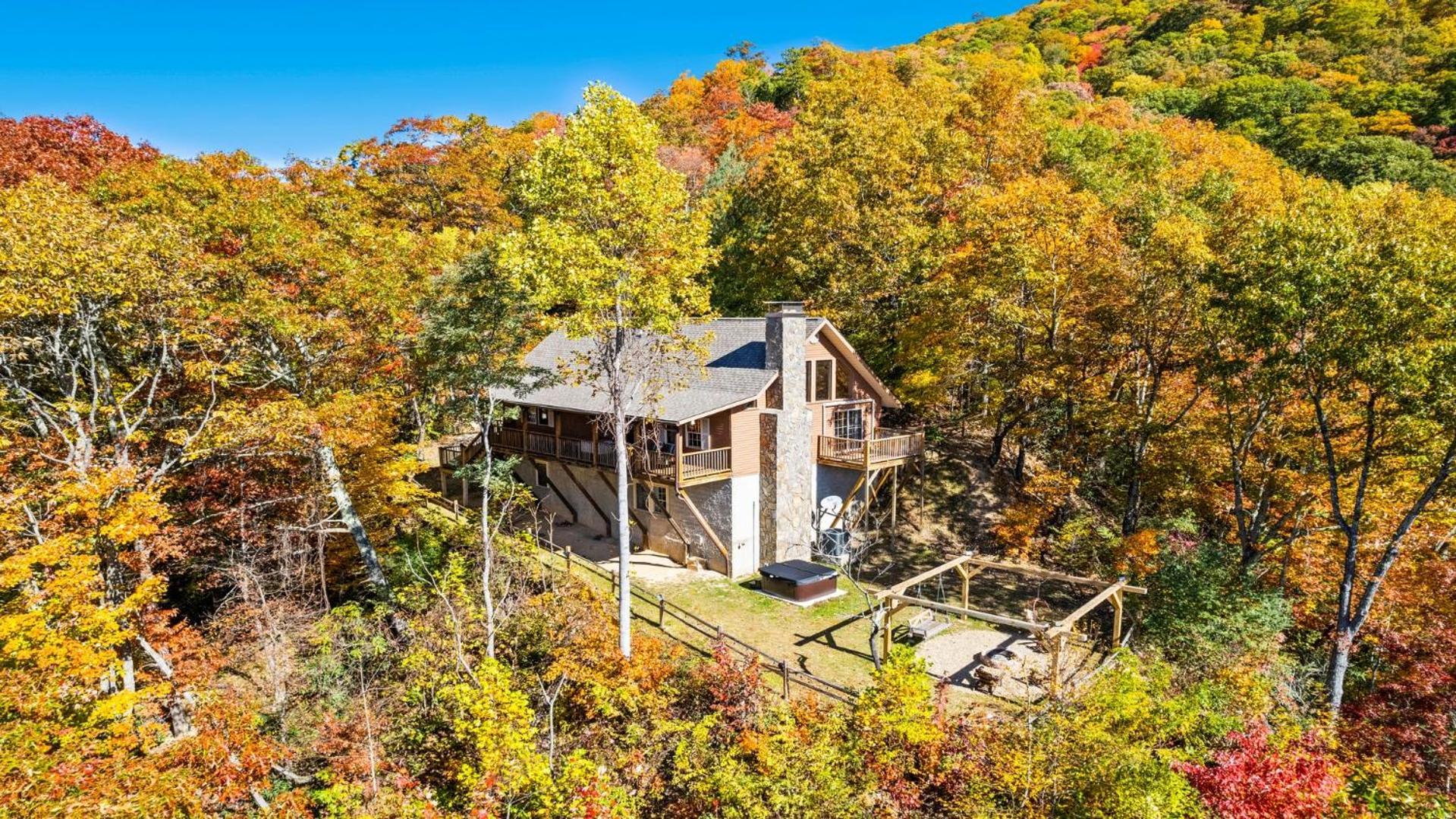 Maggie Valley Cabin With Beautiful Mountain Views, Hottub, Pet Friendly, Gameroom, Fireplace Ngoại thất bức ảnh